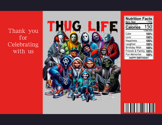 Thug Life Digital Chip Bag